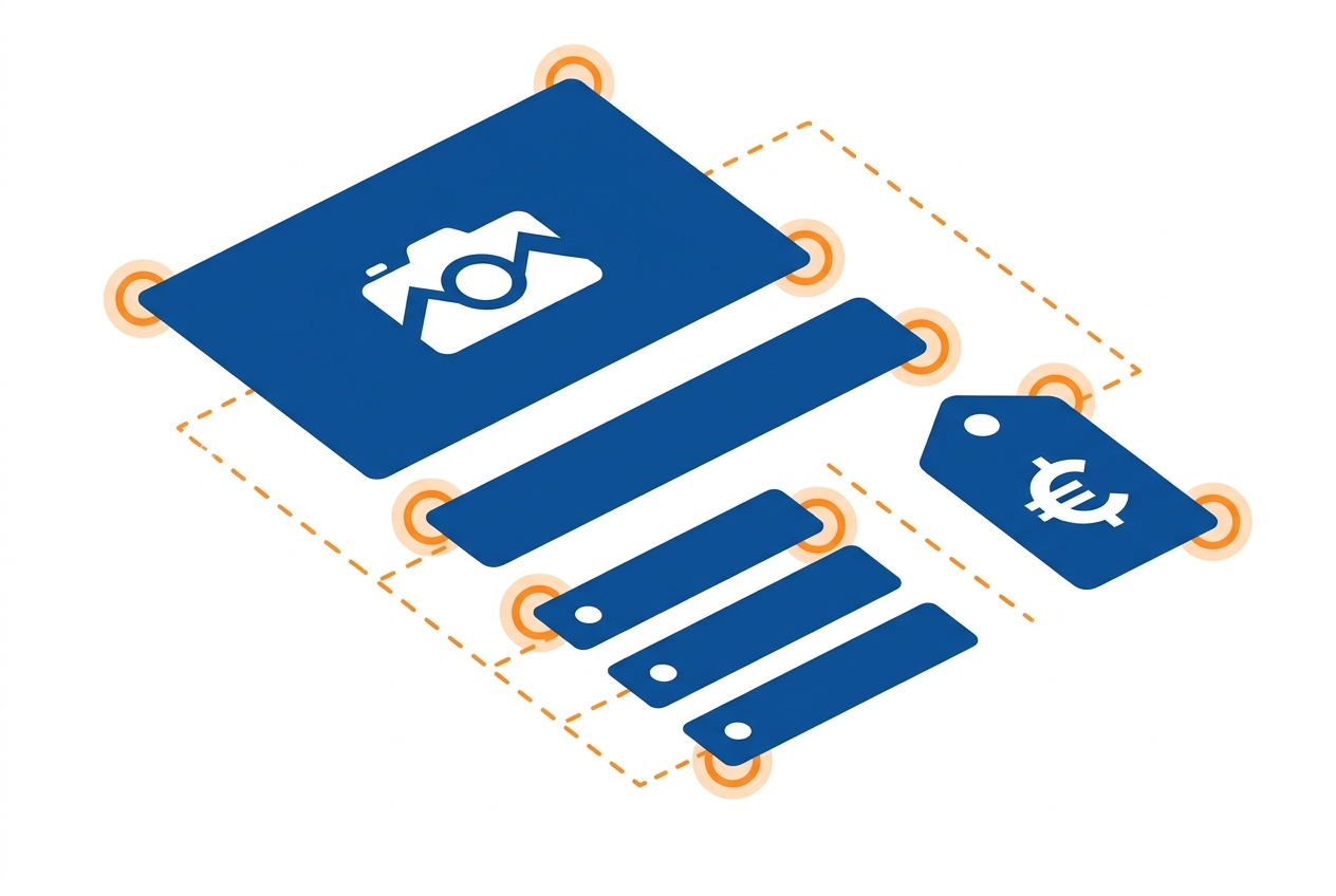 Anatomy of an optimized Amazon listing — title, bullet points, images and price