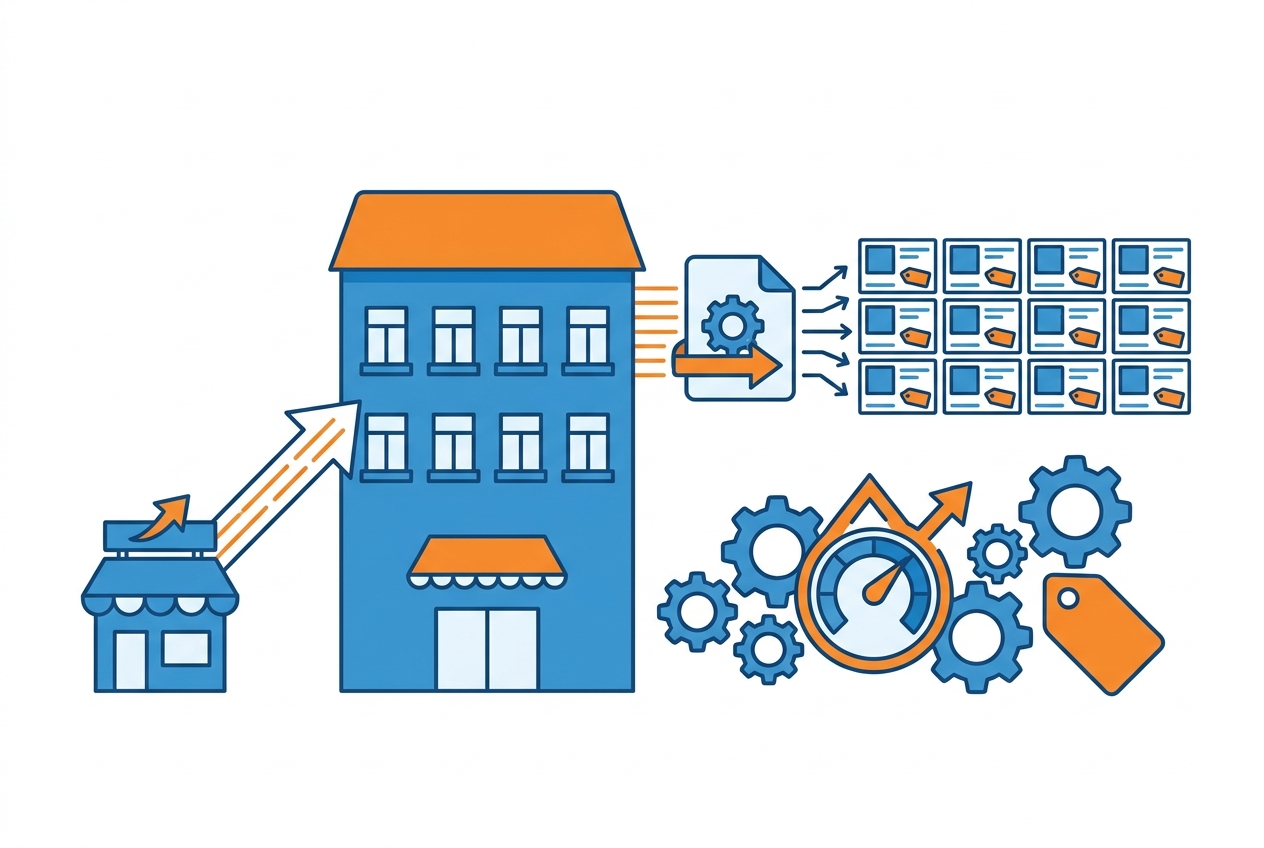Selling on eBay as a business: store subscription, product feed automation and automated repricing