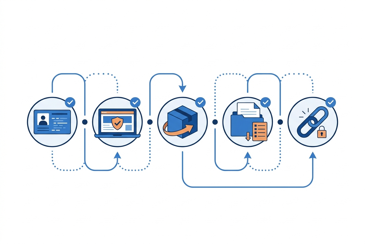 Setting up Google Merchant Center: account, website verification, shipping and returns, product feed, Google Ads link