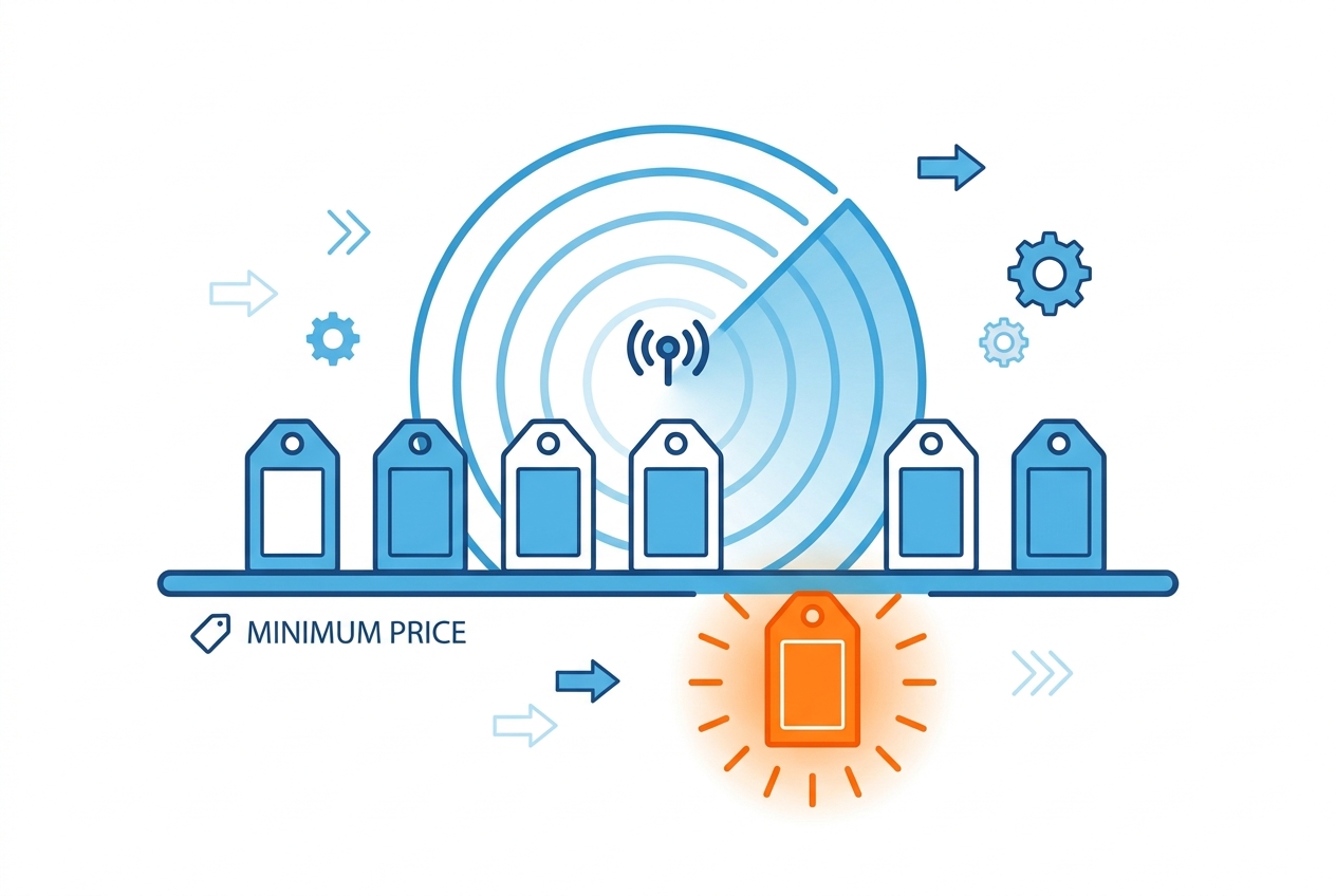 How MAP monitoring works: scanning advertised prices against the MAP floor