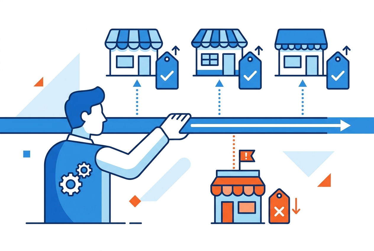 How MAP pricing works — a price floor under advertised prices across retailers