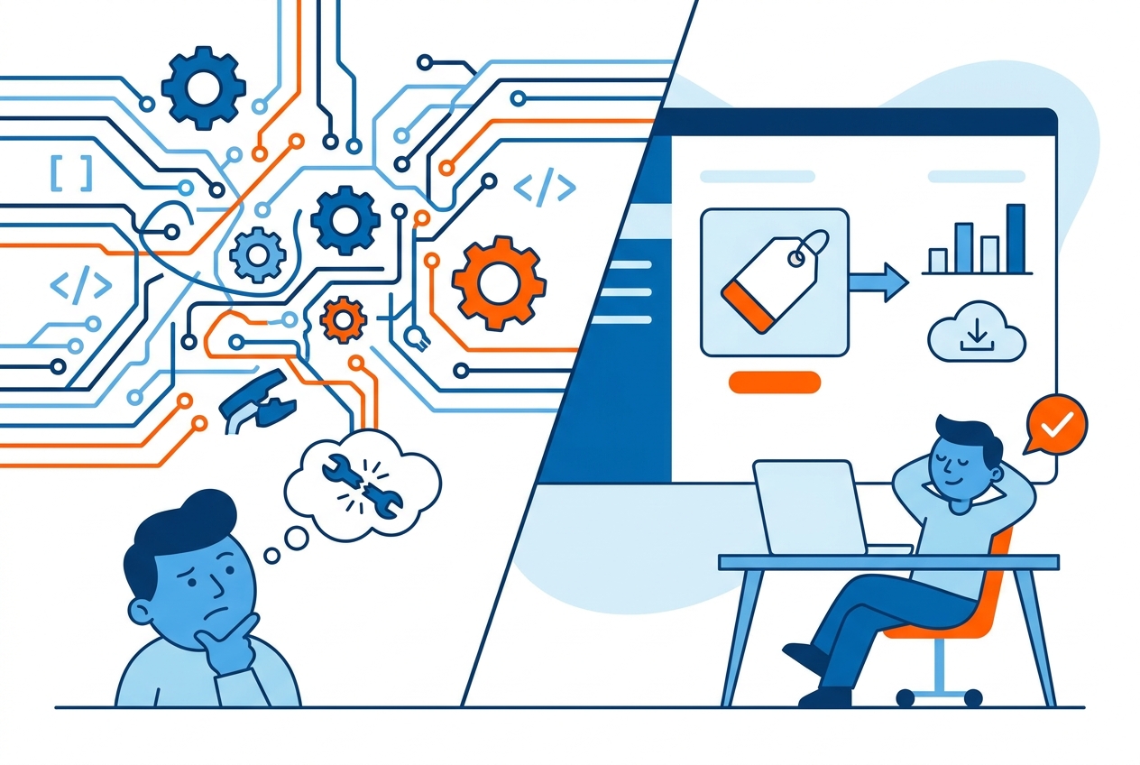 Price scraping build vs buy: DIY code versus no-code software