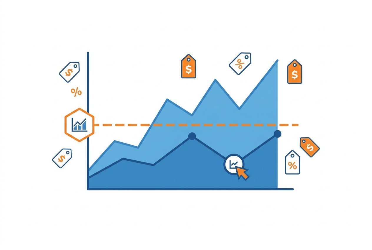 Pricing an ecommerce product against its recommended retail price