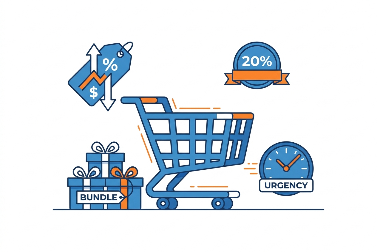 Holiday pricing strategies: dynamic pricing, discounts, bundles and urgency