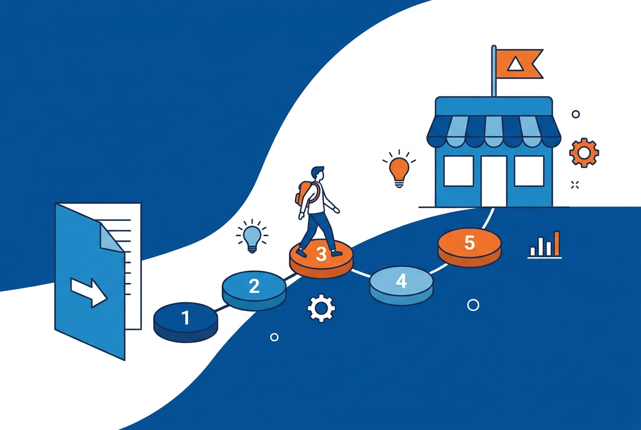 Steps to start selling on Walmart Marketplace, from application to launch